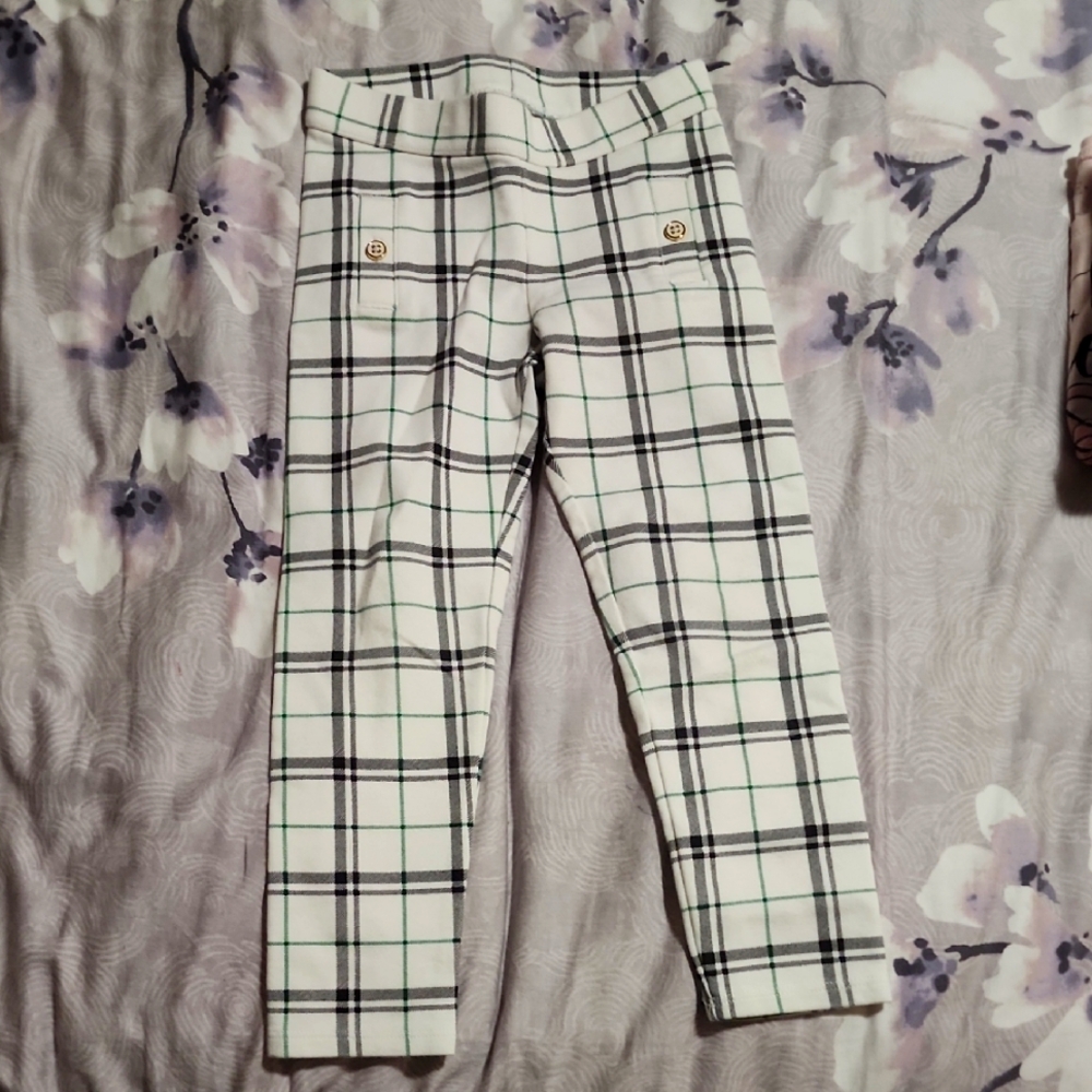 Janie and Jack Plaid Pants